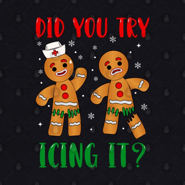 did you try icing it christmas gingerbread by Mitsue Kersting